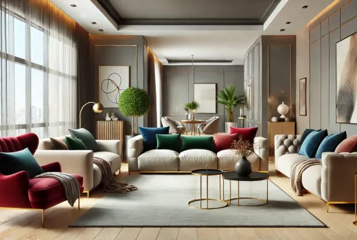 Επιλέξτε χρώμα για σαλόνι με 4 βήματα