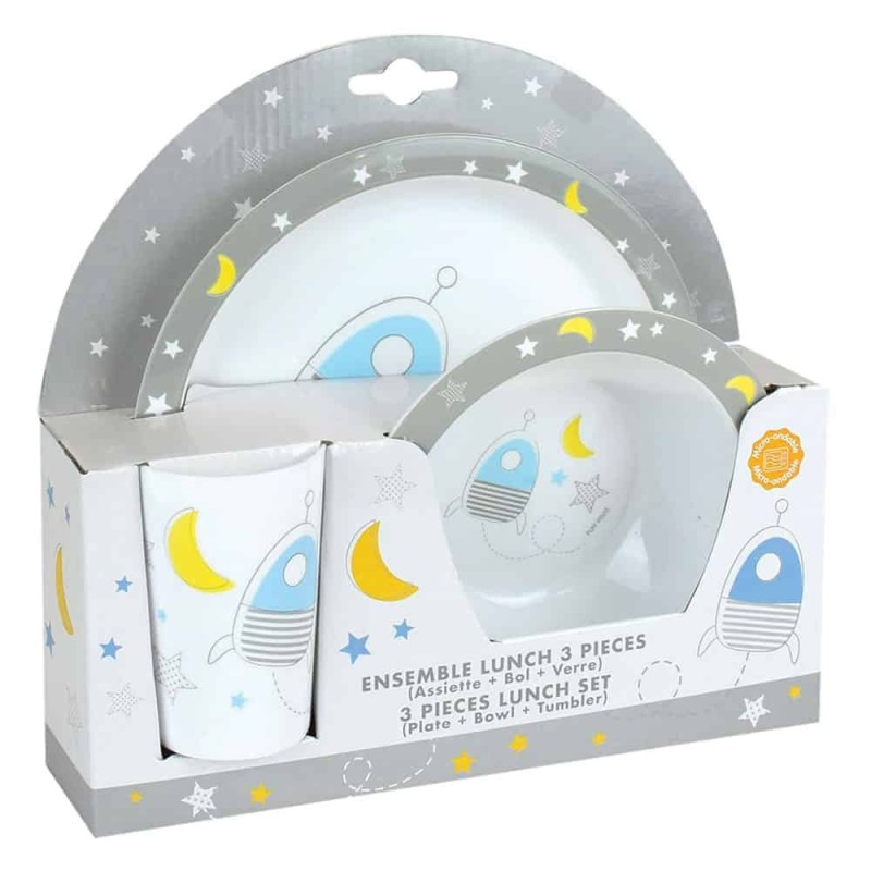 Space παιδικό σερβίτσιο φαγητού (005668)