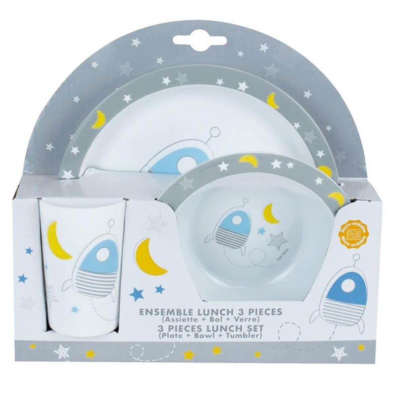 Space παιδικό σερβίτσιο φαγητού (005668)