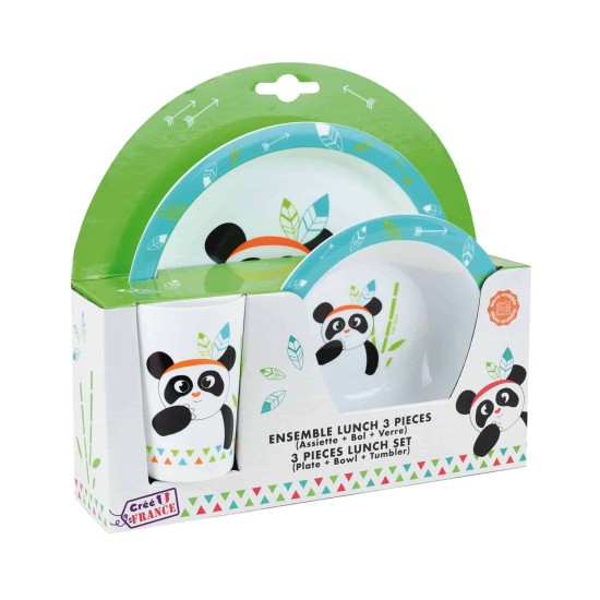 Indian Panda παιδικό σερβίτσιο φαγητού (005672) Indian Panda παιδικό σερβίτσιο φαγητού (005672)