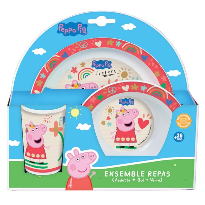 Peppa Pig παιδικό σερβίτσιο φαγητού (006105)