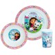 Gabbys Dollhouse παιδικό σερβίτσιο φαγητού (006263)