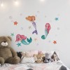 Mermaids αυτοκόλλητα τοίχου L (18119)