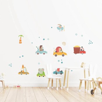 Toy Cars αυτοκόλλητα τοίχου L (18120)