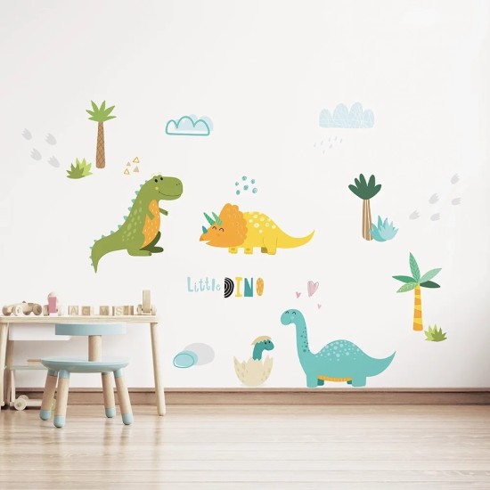 Dinosaurs αυτοκόλλητα τοίχου XL (18315)