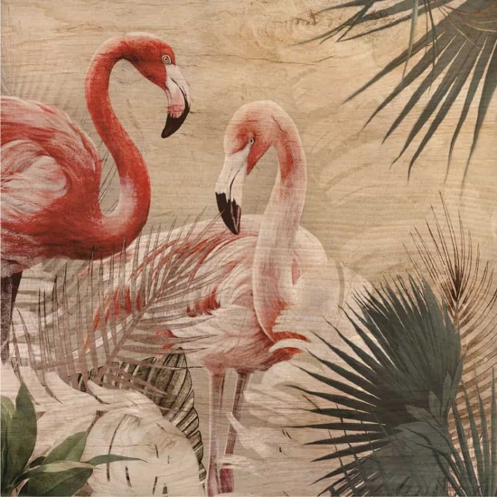 Tropical Flamingos πίνακας διακόσμησης M (21353) Tropical Flamingos πίνακας διακόσμησης M (21353)
