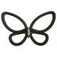 Black Metal Butterflies 3D μεταλλικές (24007) Black Metal Butterflies 3D μεταλλικές (24007)