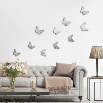 Silver Butterflies 3D πολυπροπυλενίου (24012)