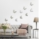 Silver Butterflies 3D πολυπροπυλενίου (24012)