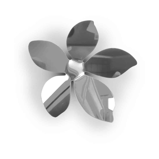 Silver Flowers 3D πολυπροπυλενίου (24017) Silver Flowers 3D πολυπροπυλενίου (24017)