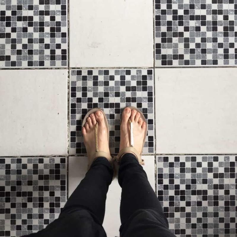 Tile Black & White πλακάκια διακόσμησης τοίχων κουζίνας & μπάνιου (31313)