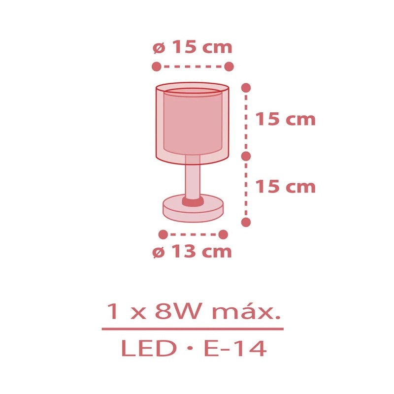 Rainbow επιτραπέζιο παιδικό φωτιστικό (41191)