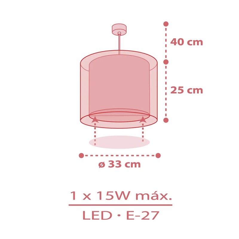 Rainbow κρεμαστό φωτιστικό οροφής (41192)