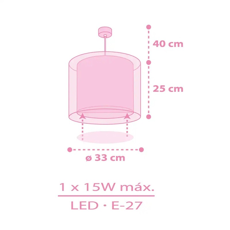 Hello Kitty and Friends παιδικό φωτιστικό οροφής (41252)