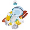 Spaceman MDF παιδικό φωτιστικό οροφής (41347)