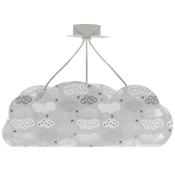 Clouds Gray κρεμαστό τρίφωτο οροφής (41410E)