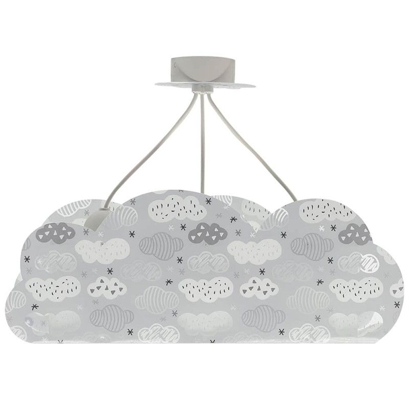 Clouds Gray κρεμαστό τρίφωτο οροφής (41410E)