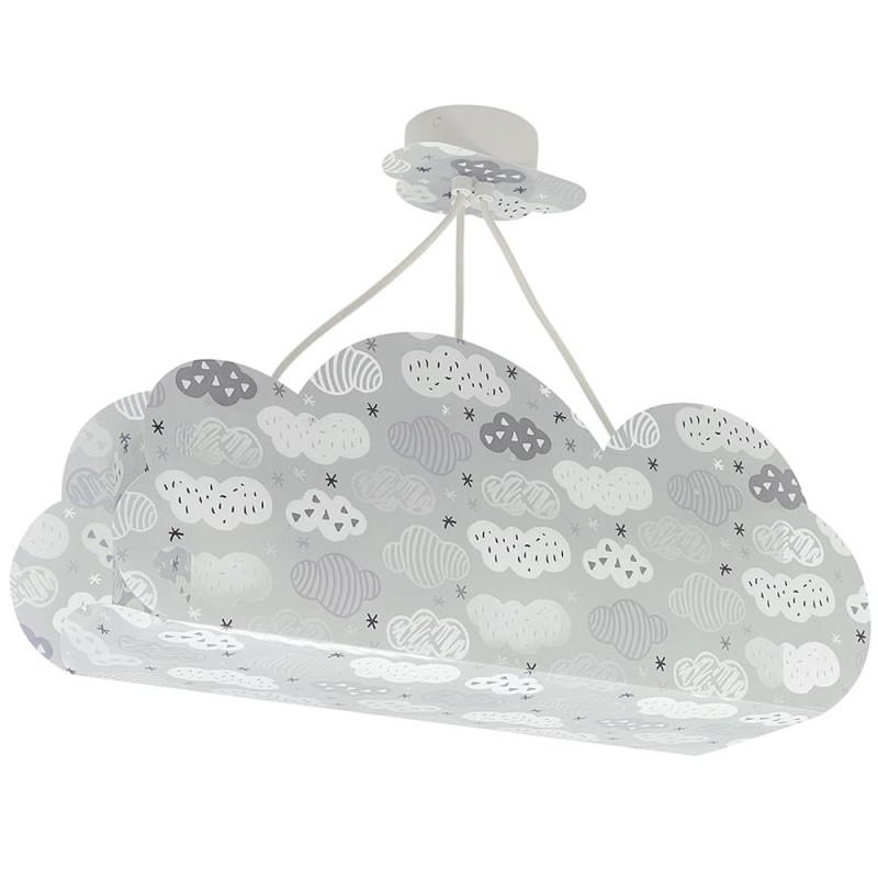 Clouds Gray κρεμαστό τρίφωτο οροφής (41410E)