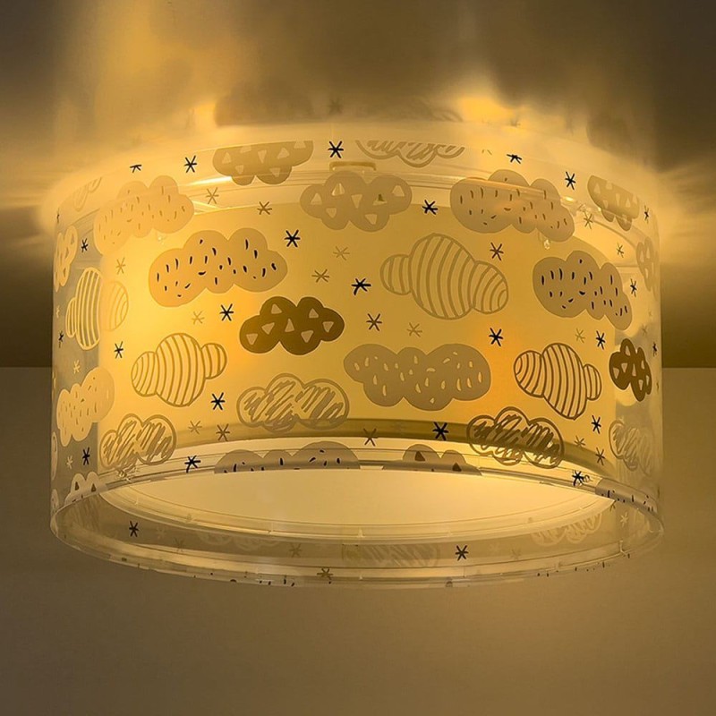 Clouds Gray πλαφονιέρα (41416E)