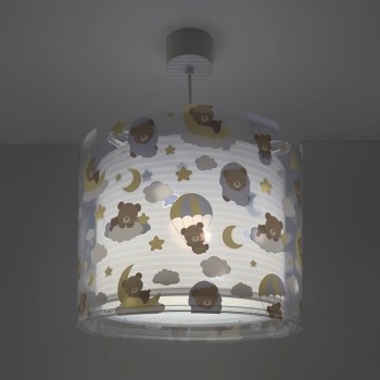 Baby Teddy Blue φωτιστικό οροφής (41572T)