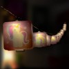 Unicorns γιρλάντα παιδικό φωτιστικό (41595)