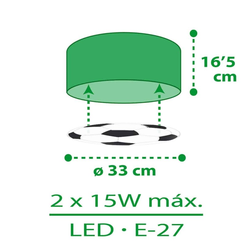 Sports Football πλαφονιέρα (41736)