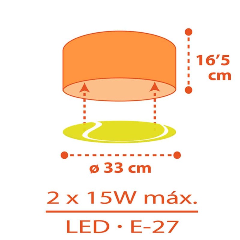 Sports Tennis πλαφονιέρα (41756)