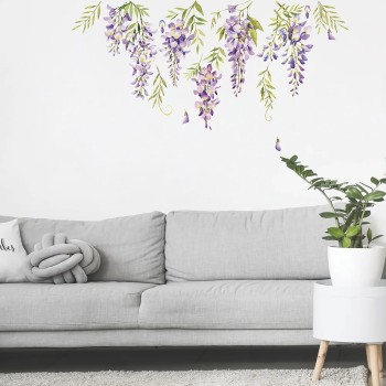 Wisteria αυτοκόλλητα τοίχου βινυλίου (44239)