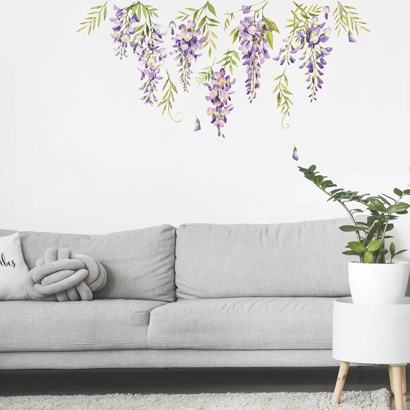 Wisteria αυτοκόλλητα τοίχου βινυλίου (44239)