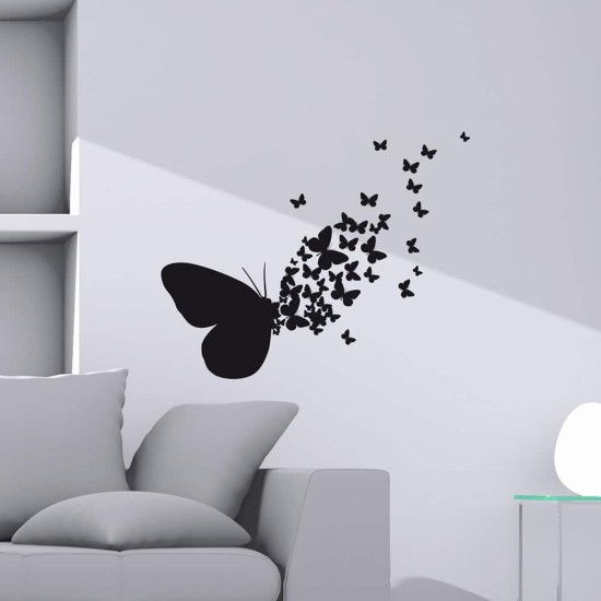 Butterflies Silhouettes αυτοκόλλητα τοίχου βινυλίου M (54110) Butterflies Silhouettes αυτοκόλλητα τοίχου βινυλίου M (54110)