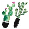 Watercolour Cactus αυτοκόλλητα τοίχου βινυλίου (54114)