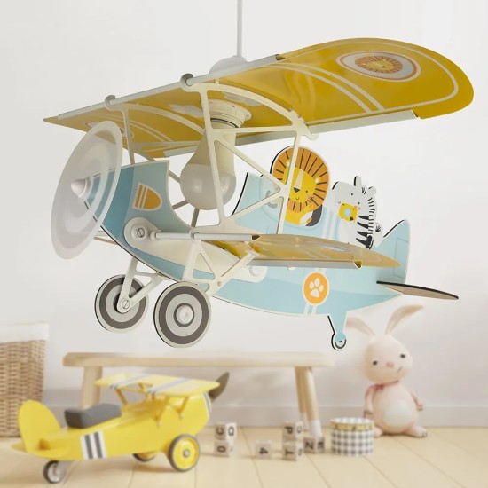 Little Lion planes παιδικό φωτιστικό οροφής (54602)