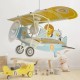 Little Lion planes παιδικό φωτιστικό οροφής (54602)