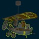 Little Lion planes παιδικό φωτιστικό οροφής (54602)