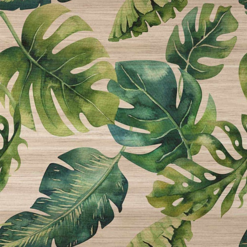 Wood Tropical μαλακά πλακάκια προστασίας τοίχων (54758)