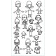 Family αυτοκόλλητα τοίχου (59001)