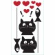 Cat & Fish αυτοκόλλητα τοίχου (59002) Cat & Fish αυτοκόλλητα τοίχου (59002)
