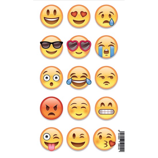 Emoji αυτοκόλλητα τοίχου (59014) Emoji αυτοκόλλητα τοίχου (59014)