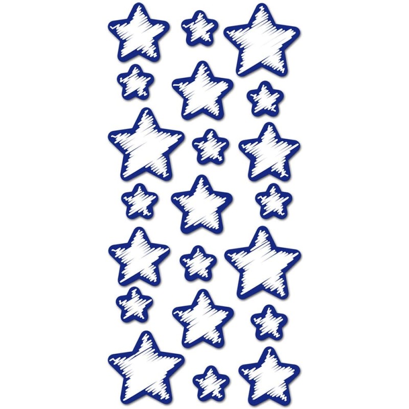 Glow Star φωσφορίζοντα αυτοκόλλητα τοίχου S (59506)