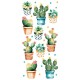 Cactus αυτοκόλλητα τοίχου βινυλίου (59615) Cactus αυτοκόλλητα τοίχου βινυλίου (59615)