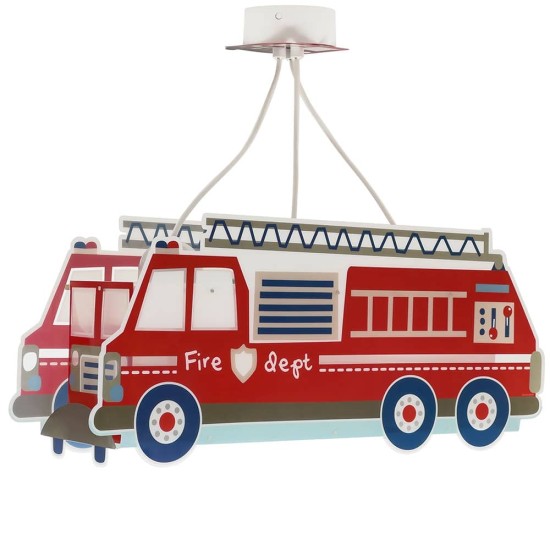 Firetruck κρεμαστό τρίφωτο οροφής (60610) Firetruck κρεμαστό τρίφωτο οροφής (60610)
