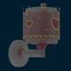 Little Queen απλίκα τοίχου διπλού τοιχώματος (61109) Little Queen απλίκα τοίχου διπλού τοιχώματος (61109)