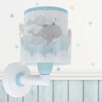 Whale Dreams Blue απλίκα τοίχου (61179T)
