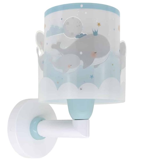 Whale Dreams Blue απλίκα τοίχου (61179T) Whale Dreams Blue απλίκα τοίχου (61179T)