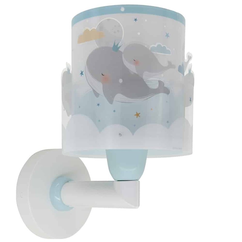 Whale Dreams Blue απλίκα τοίχου (61179T)