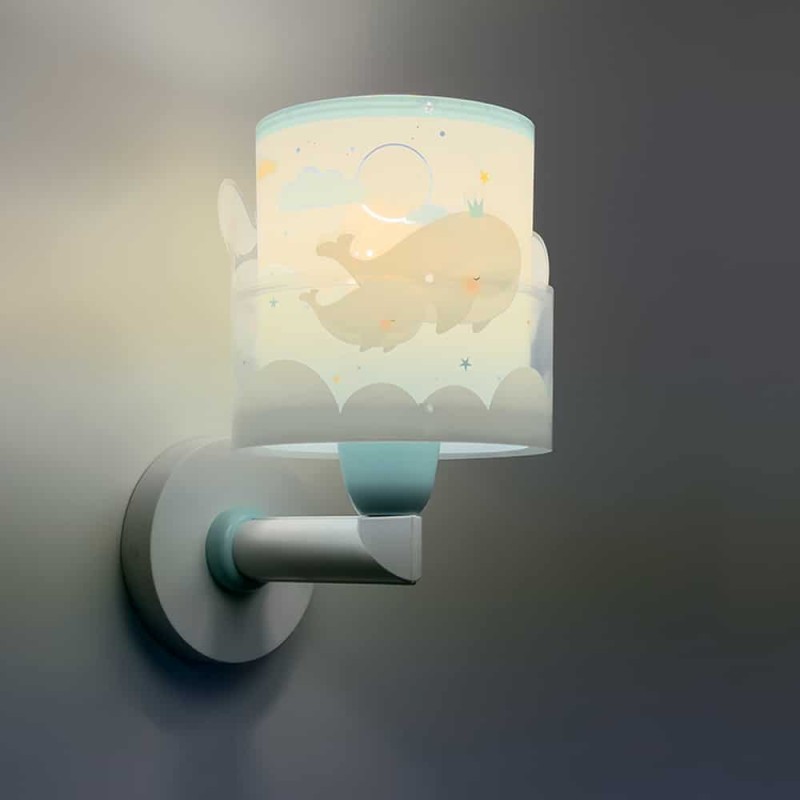 Whale Dreams Blue απλίκα τοίχου (61179T)