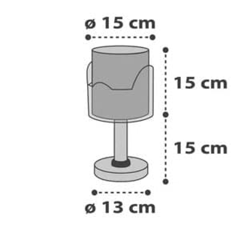 Little Elephant Pink κομοδίνου φωτιστικό (61331S)