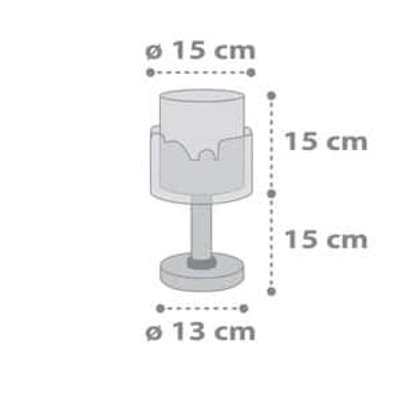 Baby Travel κομοδίνου παιδικό φωτιστικό (61681)