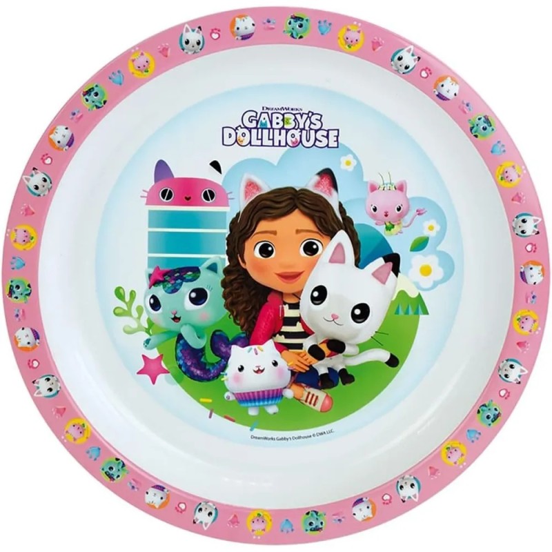 Gabbys Dollhouse παιδικό σερβίτσιο φαγητού (006263)