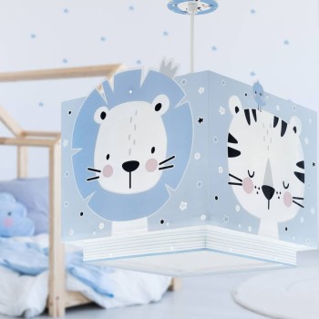 Baby Jungle Blue κρεμαστό φωτιστικό οροφής (63112T)